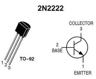 Transistor 2n2222 como interruptor