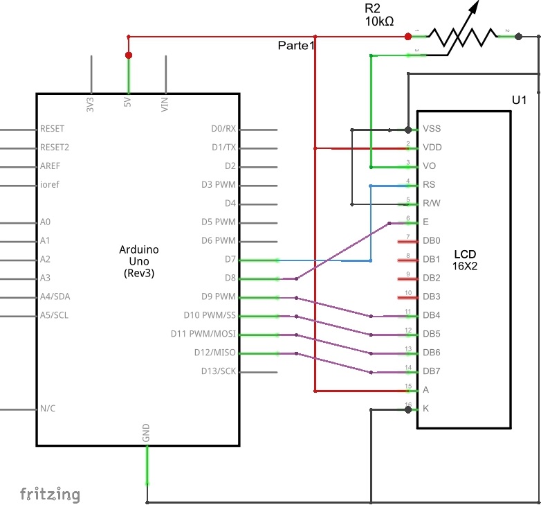 Lcd i2c схема