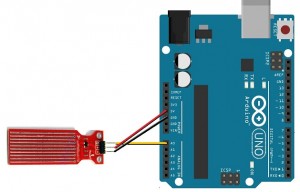 Arduino rain drop sensor