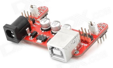 Fuente para protoboard