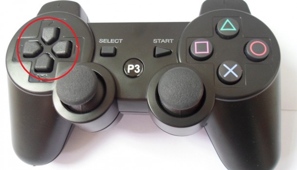 Usando un mando PlayStation2 Detalle botones analogicos