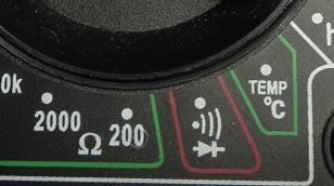 Detalle de selector