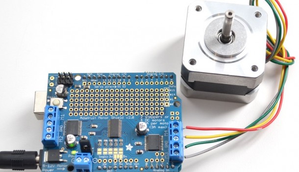 Motor shield V2 Conexion a un motor nema 17