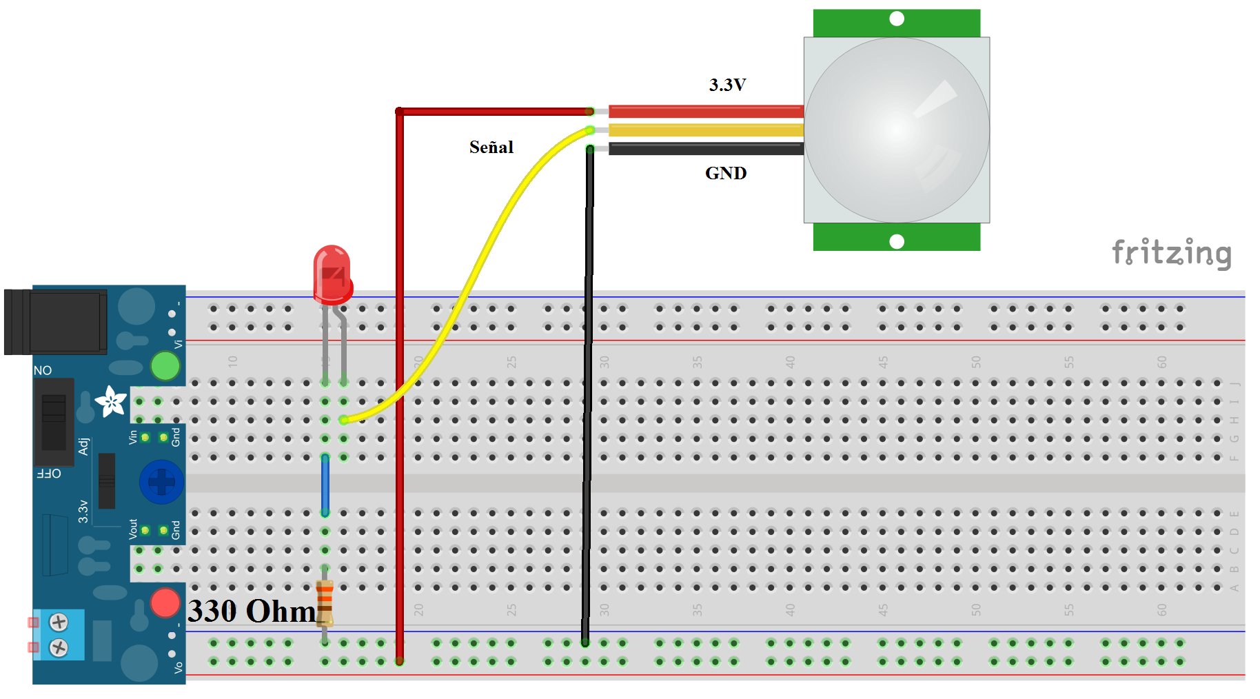 SENSOR DE MOVIMIENTO  AR-PIR – Master Electronicos