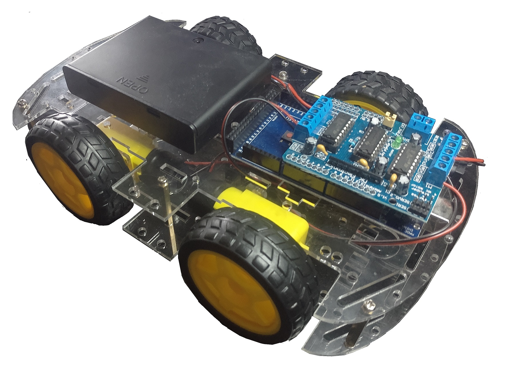 Empezamos con el Rover 4×4 mBlock