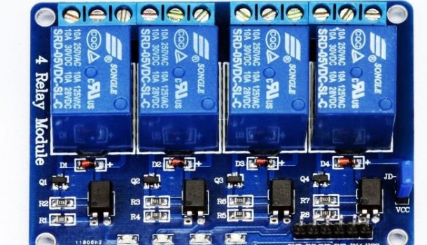 Relés y Opto acopladores conjunto de reles