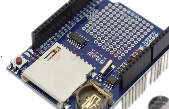 Data Logger Shield y Excel Vista principal