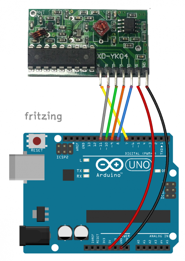 Control remoto RF sencillo | Tienda y Tutoriales Arduino