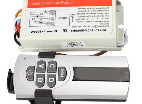 Conmutador de 4 vías a 220V Vista principal