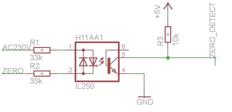 Opto acoplador H11AA1