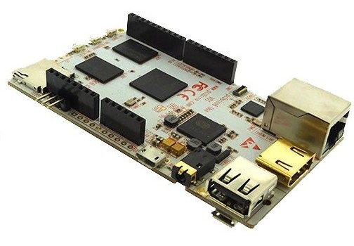 PcDuino8 UNO Vista lateral