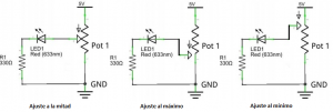 esquema potenciómetro