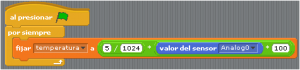 bloques s4a leer temperaura