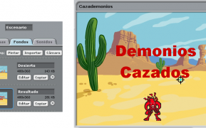 apariencia escenario cazademonios