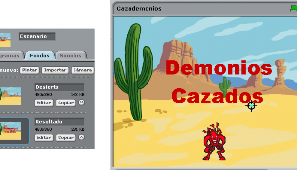 S4A Cazando demonios apariencia escenario cazademonios