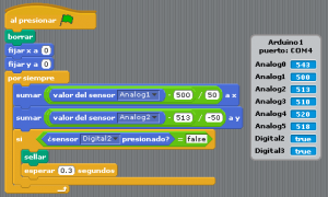 movimiento analógico scratch 