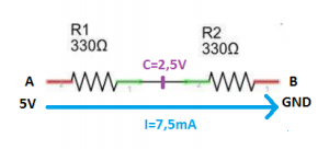 esquema resistencias en serie