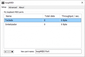 crear puertos midi virtuales