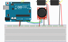 conexiones joystick servos