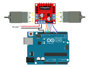 l298 scratch for arduino