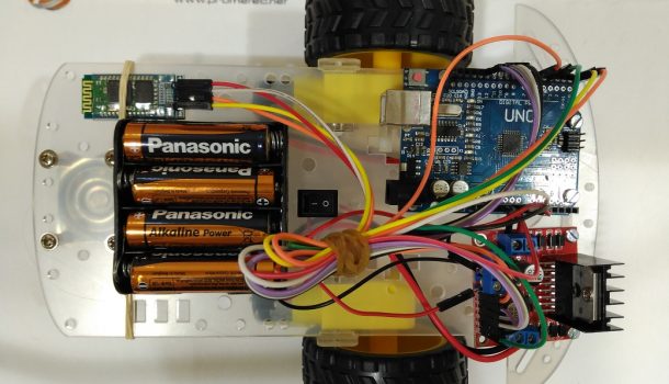 AÑADIENDO BLUETOOTH AL COCHE coche teledirigido