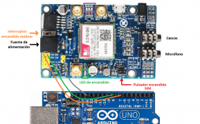 SIM808 gprs gps arduino