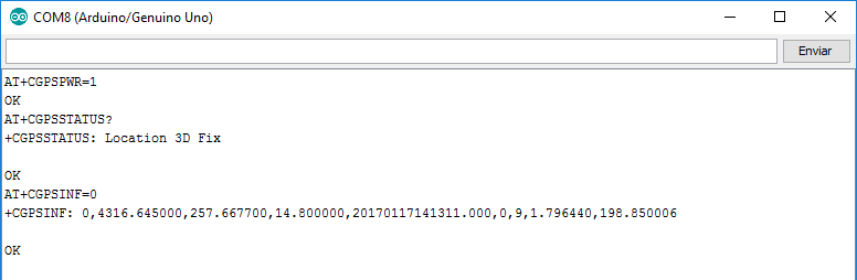 Comandos AT para GSM/GPRS y GPS