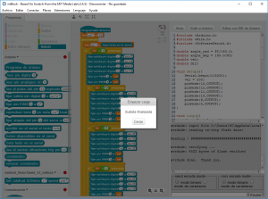 cargar mblock arduino