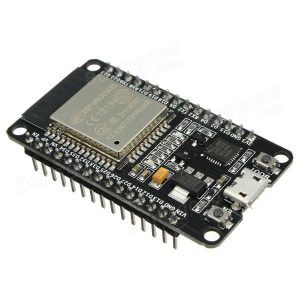 vista lateral del esp32