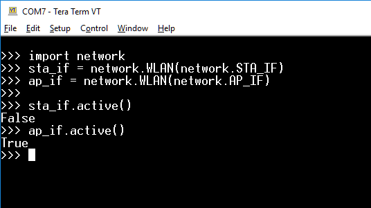 Micropython interfaces