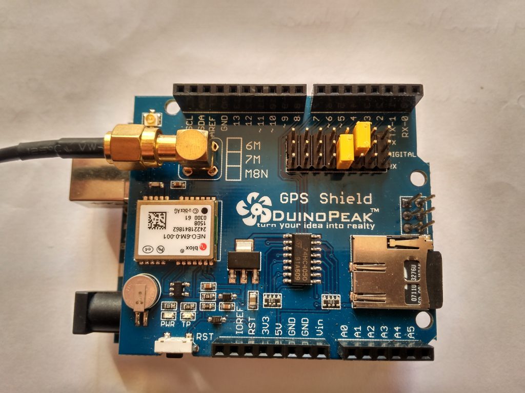 Obtener nuestras coordenadas con el Shield GPS | Tienda y Tutoriales ...