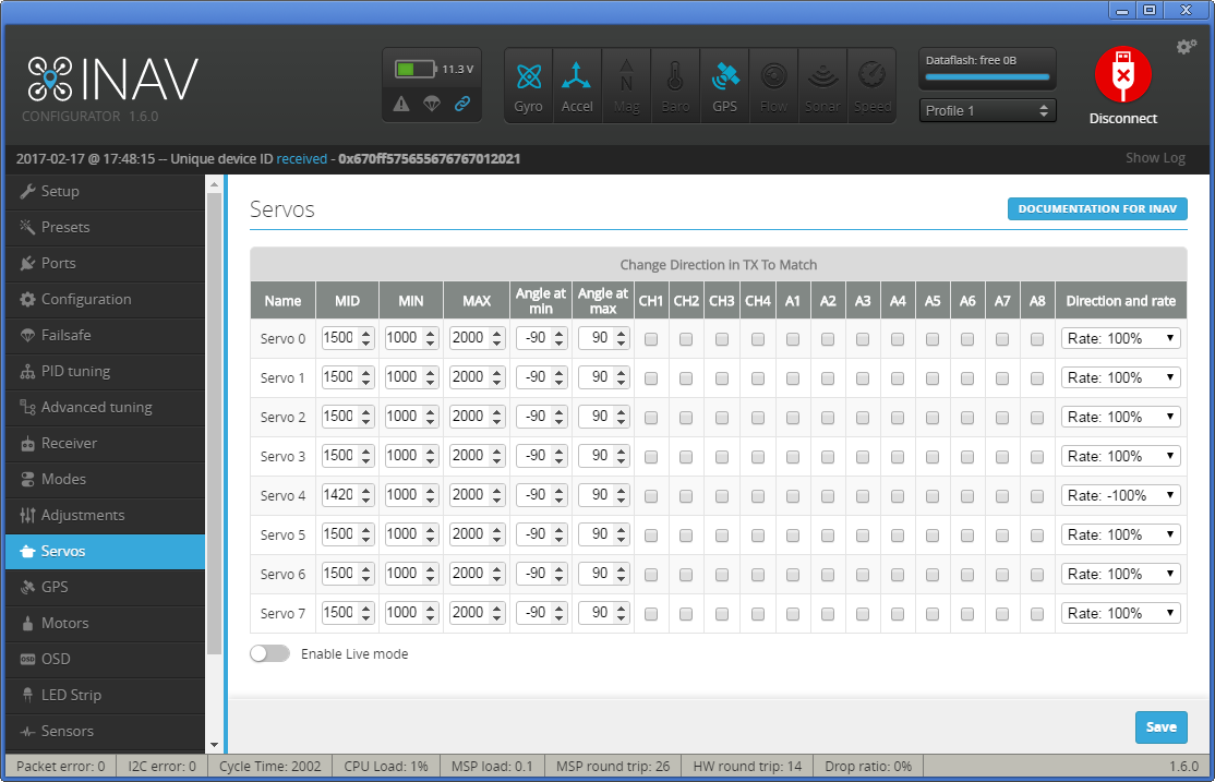 iNav firmware