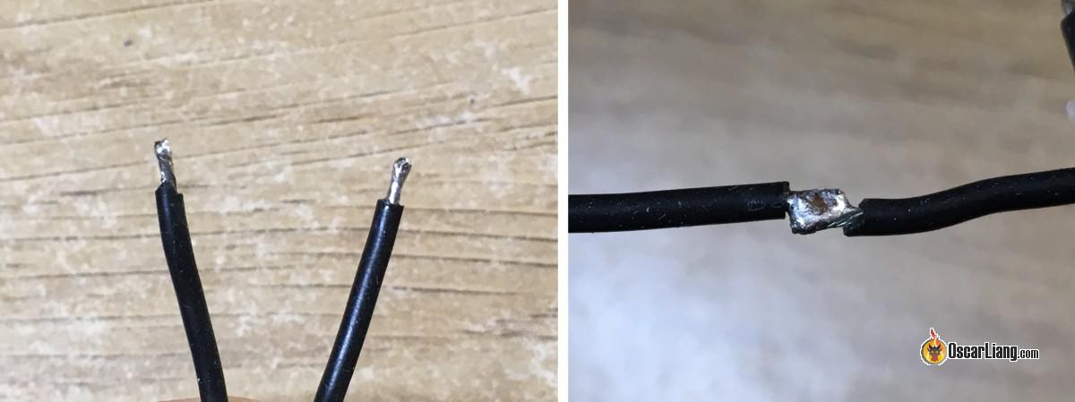 Hay que reparar los cables previamente si son gruesos