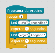 Jugando con los leds del shield educativo