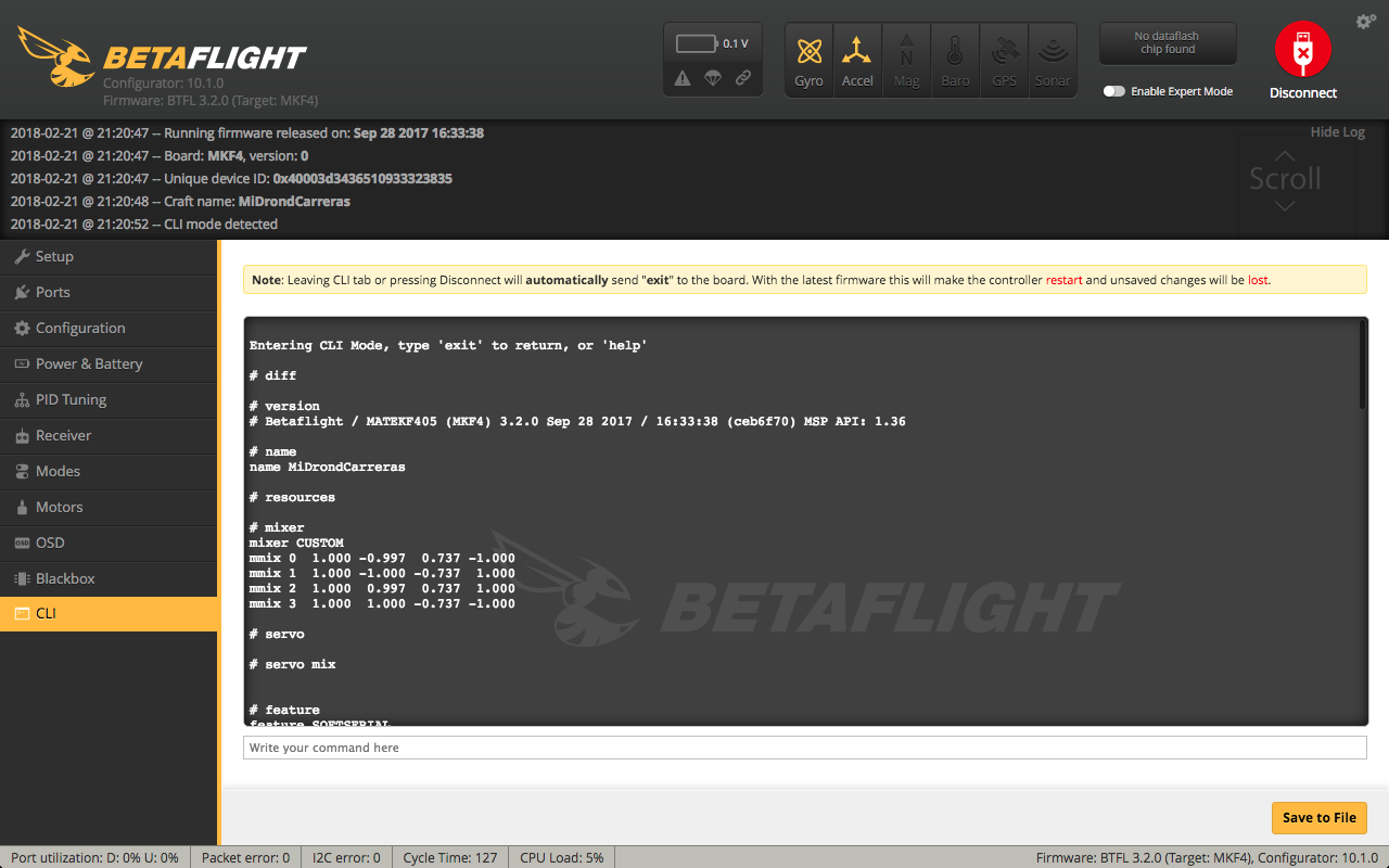 Firmware para FCs