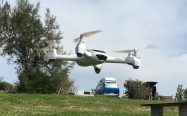 Dron Hubsan X4 H502S volando