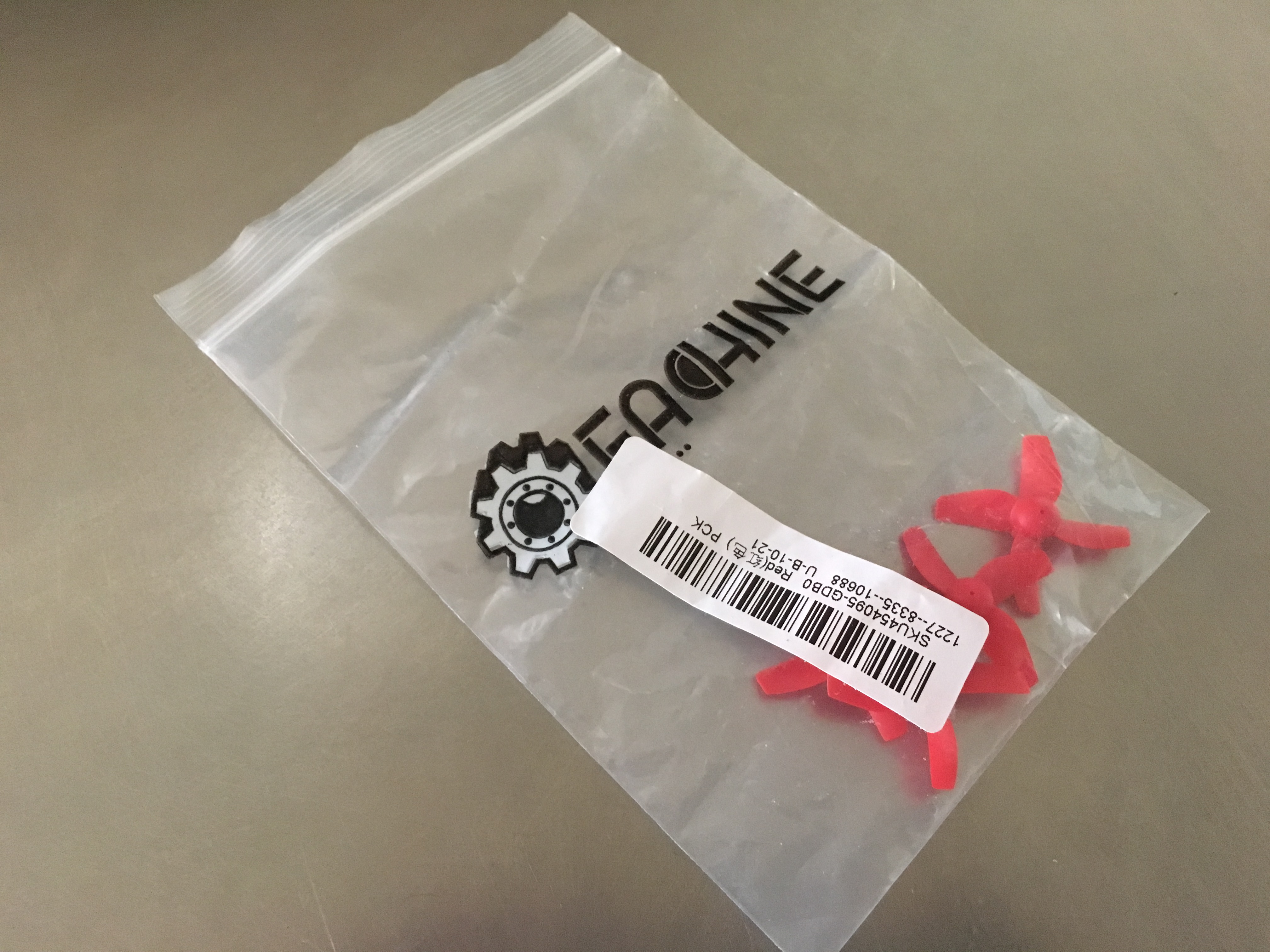 4 hélices para TinyWhoop