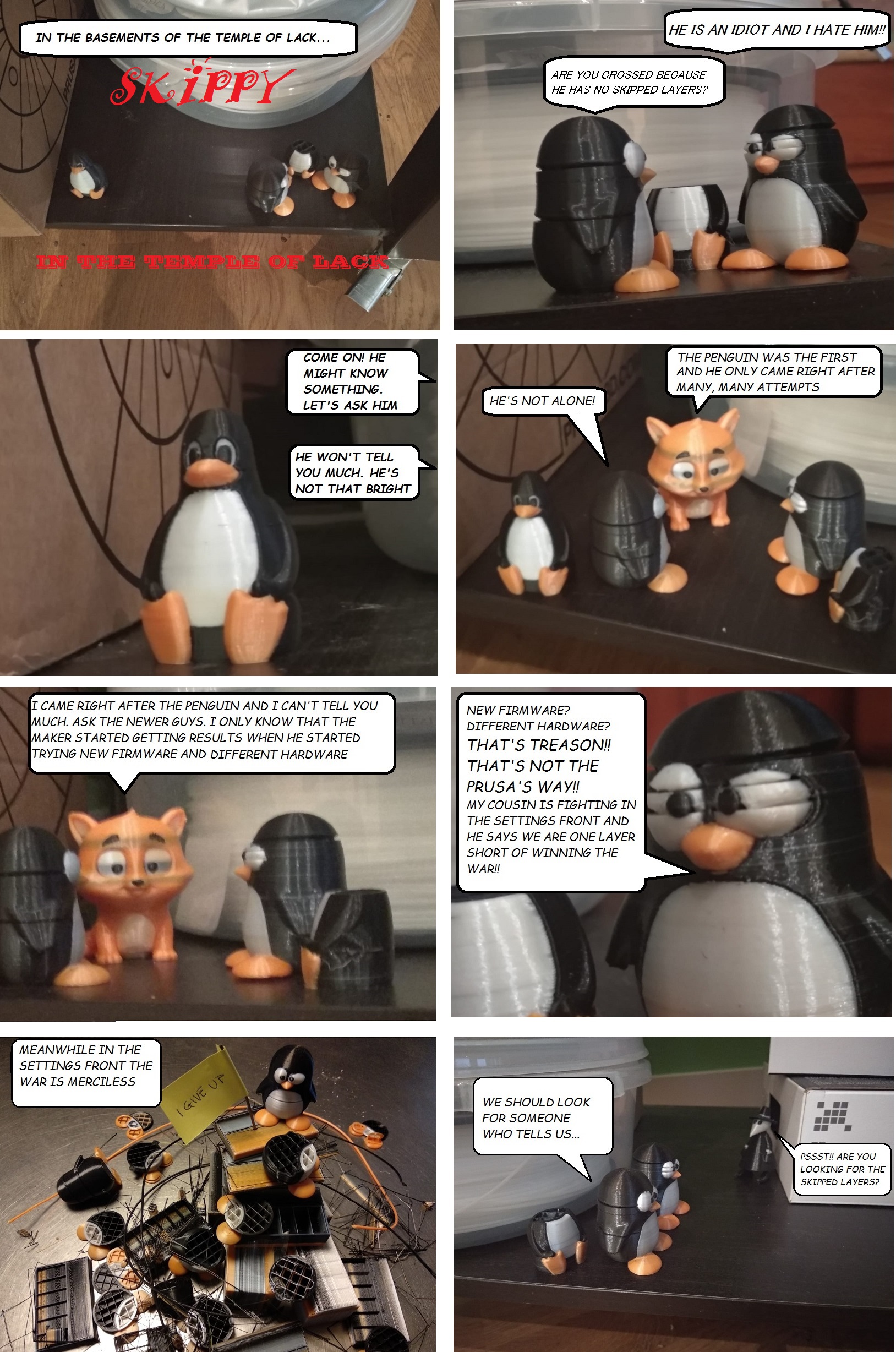 Skippy the penguin page 1