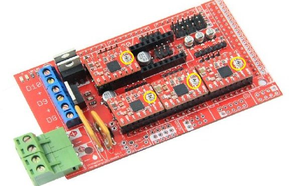 Ramps 1.4 Potencioometros pololu