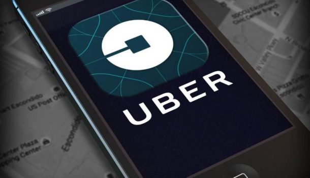 Smart phone con Uber