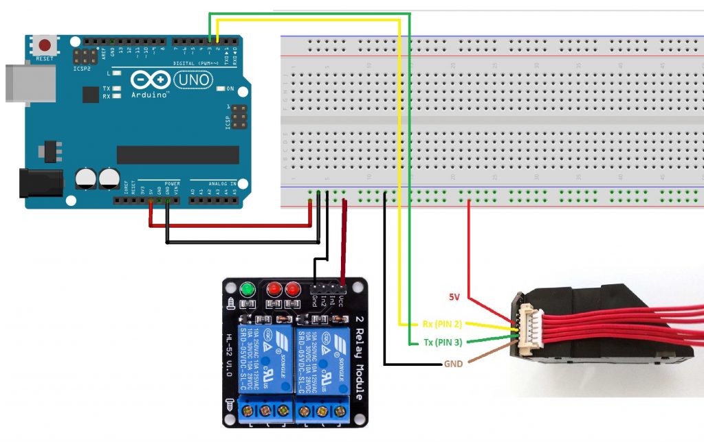 Ejemplo pr ctico con lector de huellas tienda y tutoriales arduino