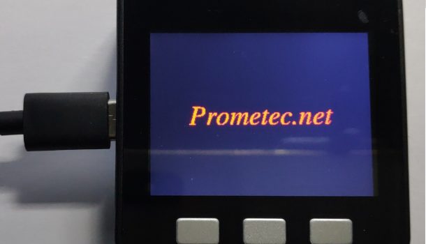 Ejemplo de truetype en M5stack