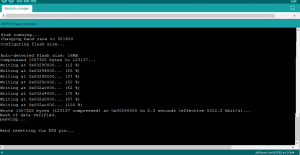 Arduino esp32 data uploader