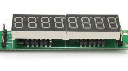 Display BCD 8 digit