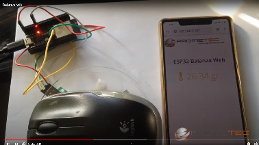 Balanza WIFI con ESP32