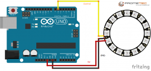 Conexion neopixel arduino