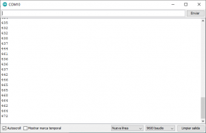 consola arduino