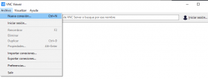 Configuracion VNC viewer