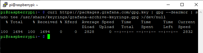 instalando el repositorio de grafana