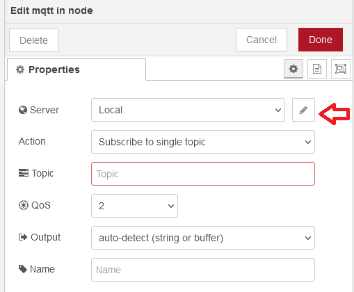 node mqtt propiedades